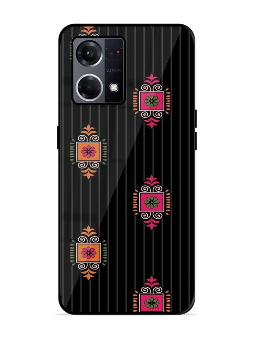 Ornate Elegance Glossy Soft Edge Case for Oppo F21S Pro (4G) Chachhi