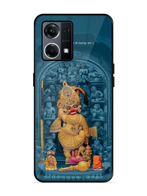 Divine Grace Of Shri Kashtabhanjandev Glossy Soft Edge Case for Oppo F21S Pro (4G) Chachhi