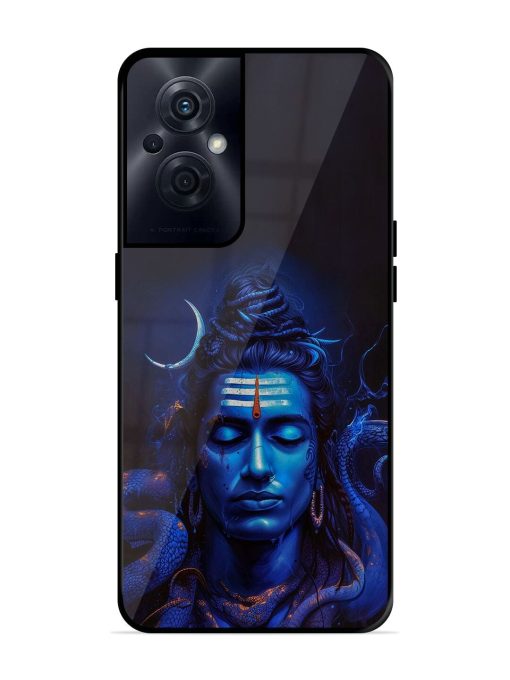 Mystic Mahadev Glossy Soft Edge Case for Oppo F21S Pro (5G) Chachhi