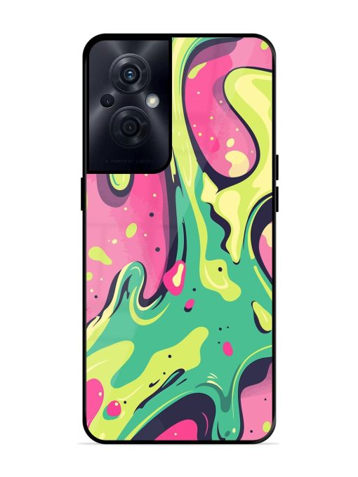 Gooey Grooves Glossy Soft Edge Case for Oppo F21S Pro (5G) Chachhi