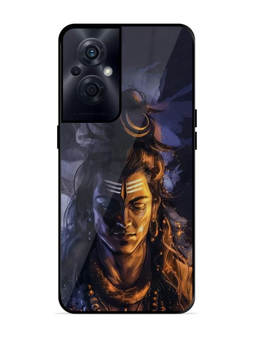 Lord Shiva Glossy Soft Edge Case for Oppo F21S Pro (5G) Chachhi