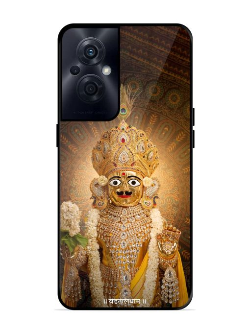 Hare Krishna Maharaj Glossy Soft Edge Case for Oppo F21S Pro (5G) Chachhi