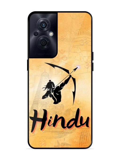 Hindu Glossy Soft Edge Case for Oppo F21S Pro (5G) Chachhi