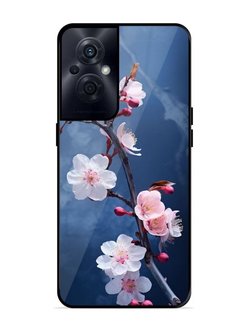 Delicate Blossoms Glossy Soft Edge Case for Oppo F21S Pro (5G) Chachhi