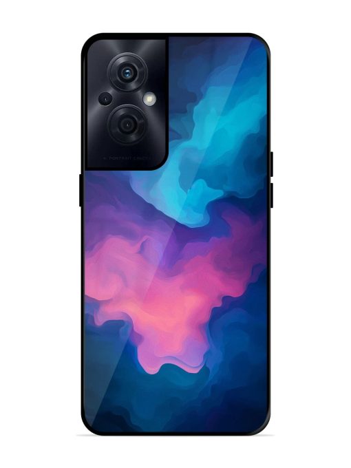 Cosmic Canvas Glossy Soft Edge Case for Oppo F21S Pro (5G) Chachhi