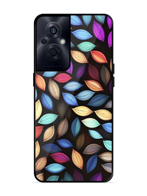 Colorful Kaleidoscope Glossy Soft Edge Case for Oppo F21S Pro (5G) Chachhi