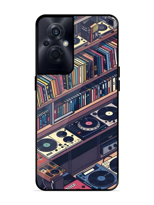 Music Lover'S Haven Glossy Soft Edge Case for Oppo F21S Pro (5G) Chachhi