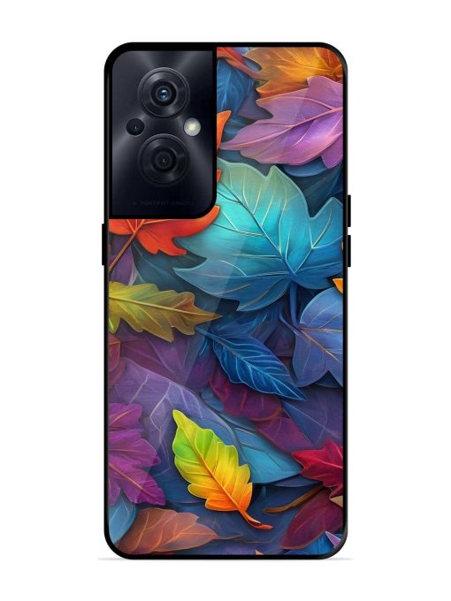 Autumn'S Embrace Glossy Soft Edge Case for Oppo F21S Pro (5G) Chachhi