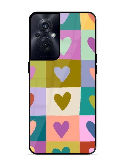 Box Of Hearts Glossy Soft Edge Case for Oppo F21S Pro (5G) Chachhi