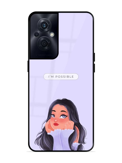 Im Possible Glossy Soft Edge Case for Oppo F21S Pro (5G) Chachhi