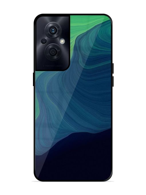 Oceanic Dreams Glossy Soft Edge Case for Oppo F21S Pro (5G) Chachhi