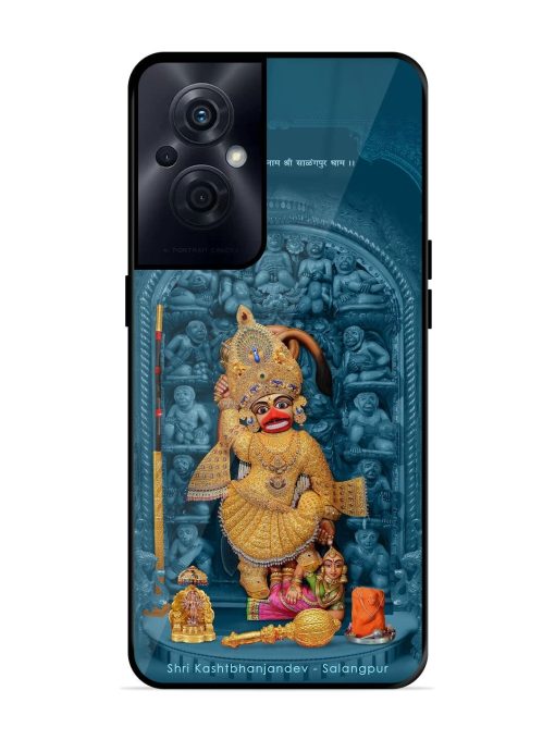 Divine Grace Of Shri Kashtabhanjandev Glossy Soft Edge Case for Oppo F21S Pro (5G) Chachhi