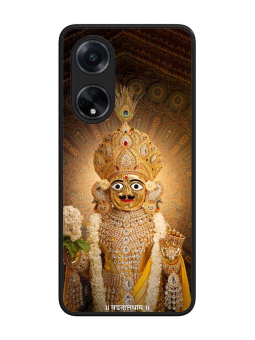 Hare Krishna Maharaj Glossy Soft Edge Case for Oppo F23 (5G) Chachhi