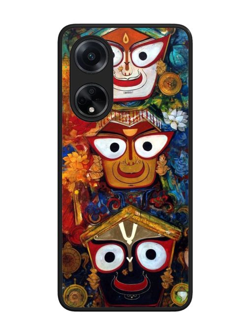 Lord Jagannath Glossy Soft Edge Case for Oppo F23 (5G) Chachhi