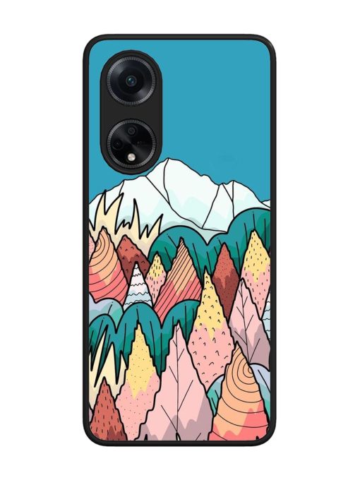 Mountain Dreamscape Glossy Soft Edge Case for Oppo F23 (5G) Chachhi