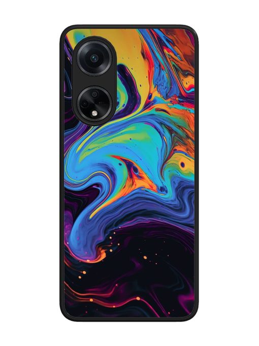 Liquid Dreamscape Glossy Soft Edge Case for Oppo F23 (5G)