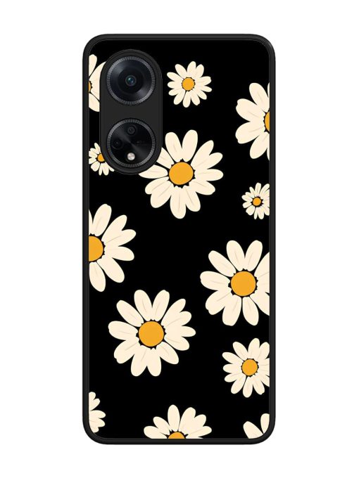 Daisies In The Night Glossy Soft Edge Case for Oppo F23 (5G) Chachhi