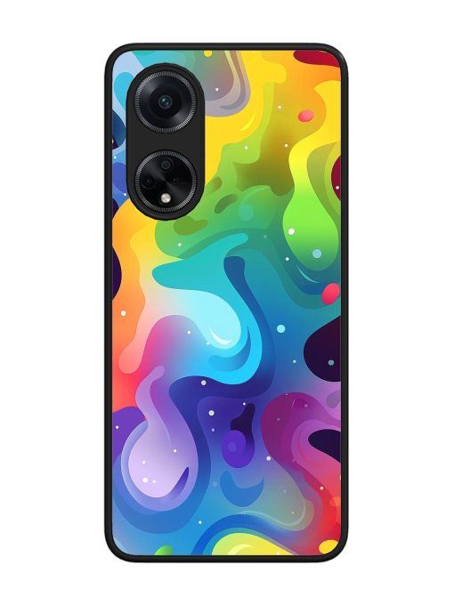 Rainbow River Glossy Soft Edge Case for Oppo F23 (5G) Chachhi