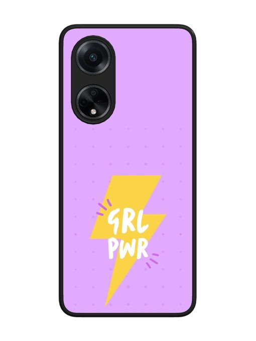 Girl Power Spark Glossy Soft Edge Case for Oppo F23 (5G) Chachhi