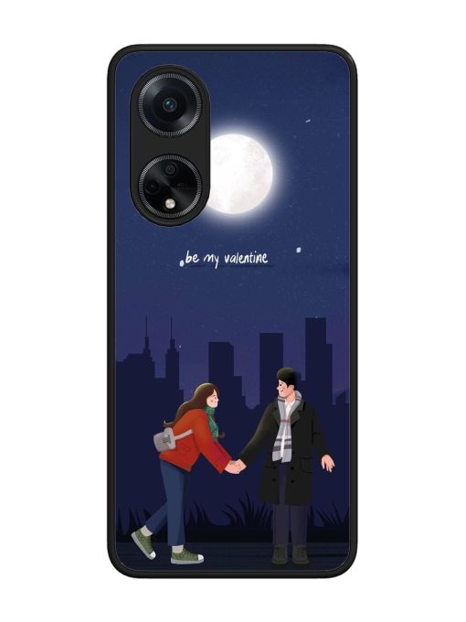Moonlight Proposal Glossy Soft Edge Case for Oppo F23 (5G)