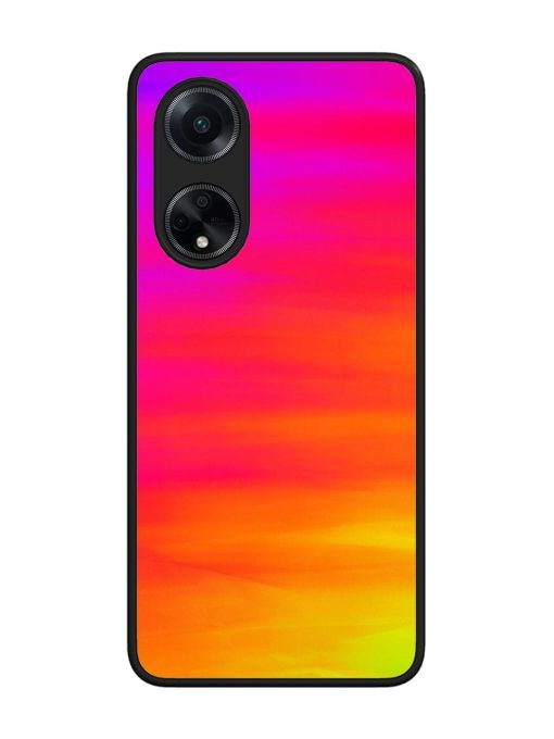 Neon Horizon Glossy Soft Edge Case for Oppo F23 (5G) Chachhi