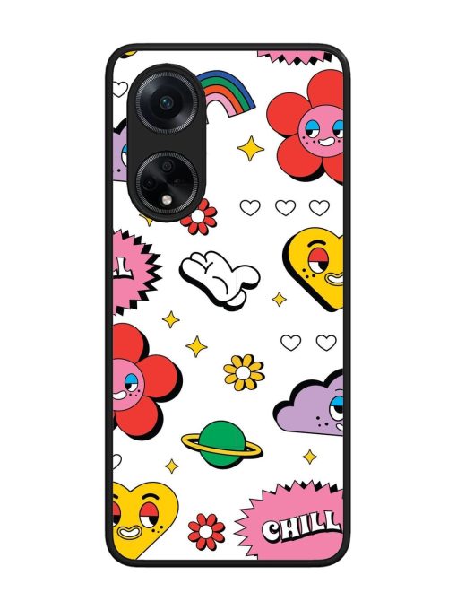 Whimsical Wonderland Glossy Soft Edge Case for Oppo F23 (5G) Chachhi