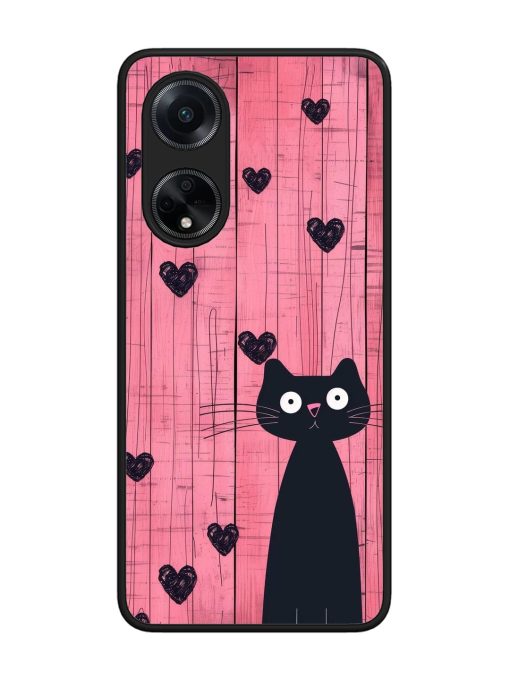 Feline Valentine'S Day Glossy Soft Edge Case for Oppo F23 (5G) Chachhi