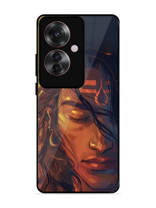 Tranquil Shiva Glossy Soft Edge Case for Oppo F25 Pro (5G) Chachhi