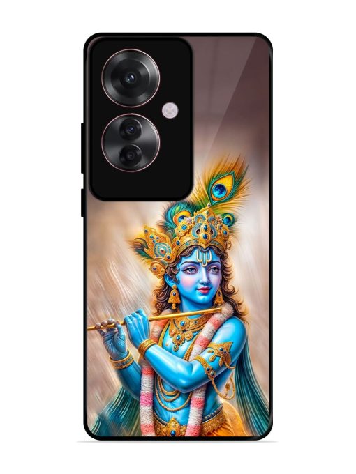 Divine Krishna Glossy Soft Edge Case for Oppo F25 Pro (5G) Chachhi