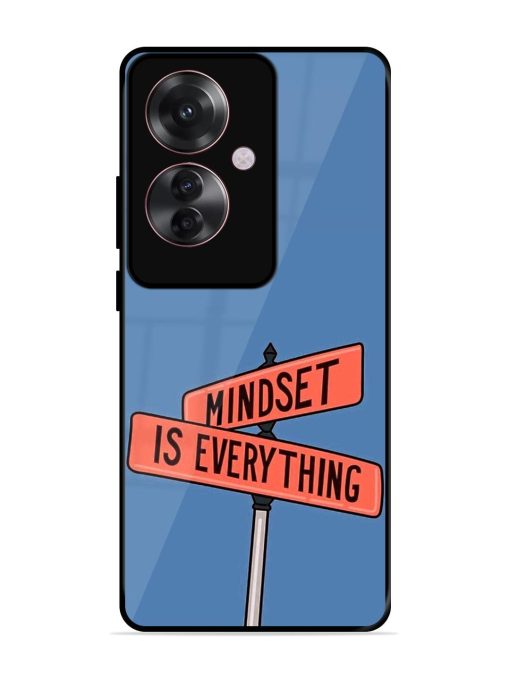 Mindset Matters Glossy Soft Edge Case for Oppo F25 Pro (5G) Chachhi