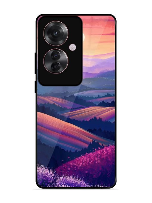 Twilight'S Embrace Glossy Soft Edge Case for Oppo F25 Pro (5G) Chachhi