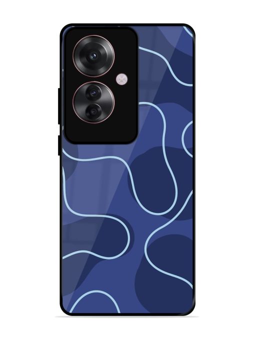 Midnight Maze Glossy Soft Edge Case for Oppo F25 Pro (5G) Chachhi