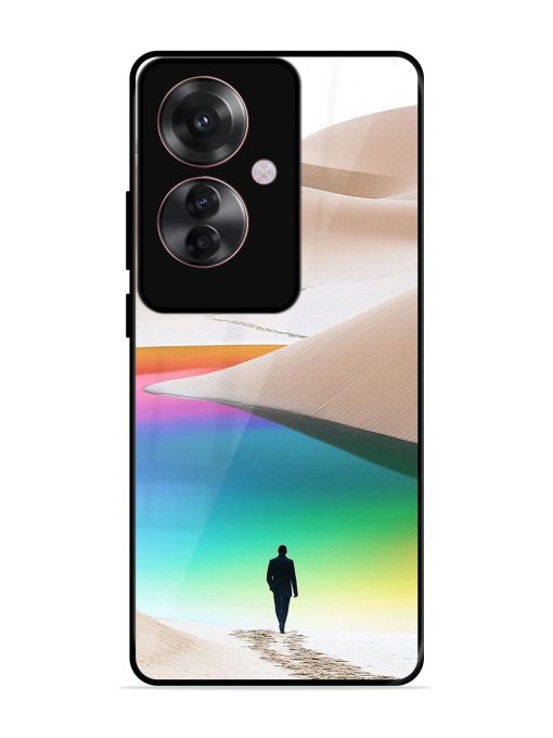 Desert Dreams Glossy Soft Edge Case for Oppo F25 Pro (5G) Chachhi