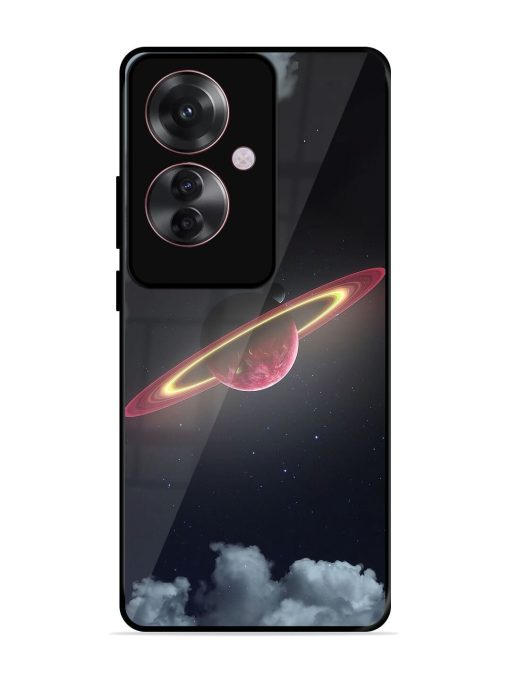 Cosmic Ballet Glossy Soft Edge Case for Oppo F25 Pro (5G) Chachhi