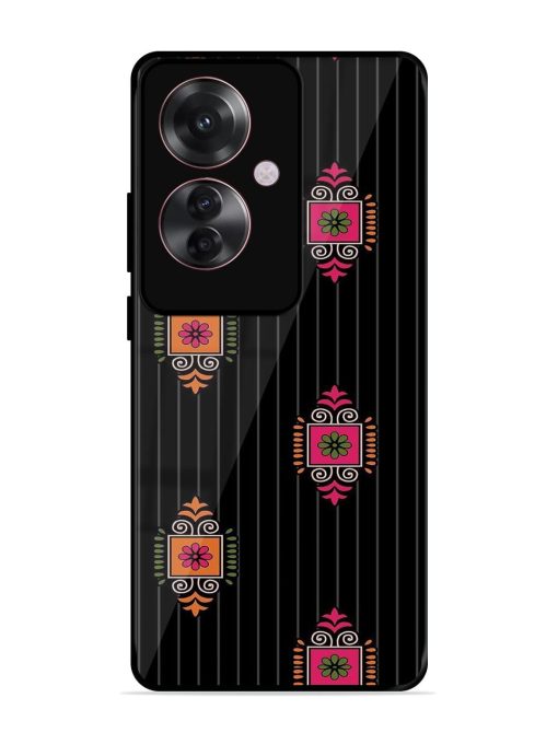 Ornate Elegance Glossy Soft Edge Case for Oppo F25 Pro (5G) Chachhi