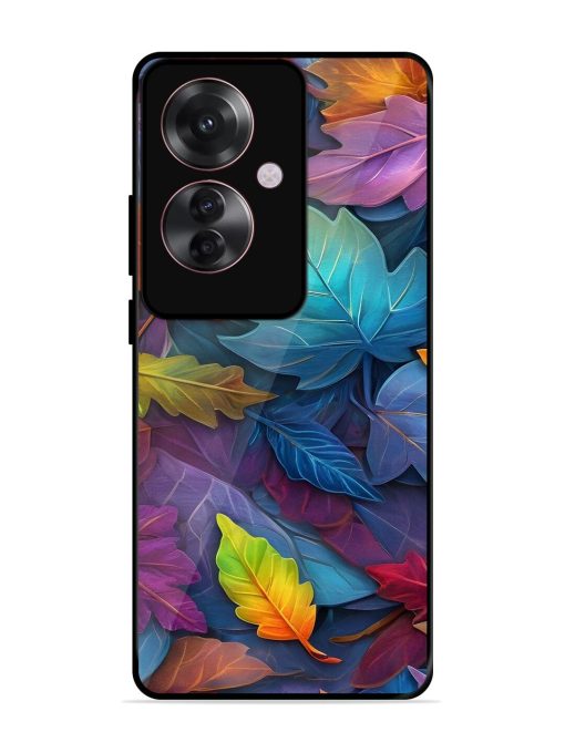 Autumn'S Embrace Glossy Soft Edge Case for Oppo F25 Pro (5G) Chachhi