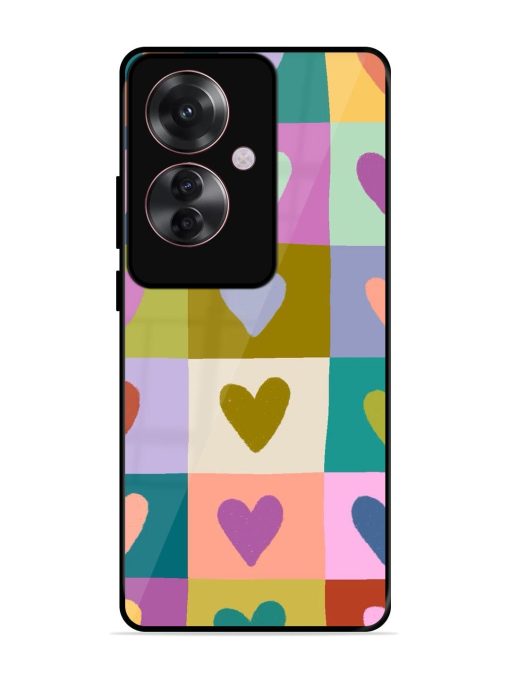 Box Of Hearts Glossy Soft Edge Case for Oppo F25 Pro (5G) Chachhi