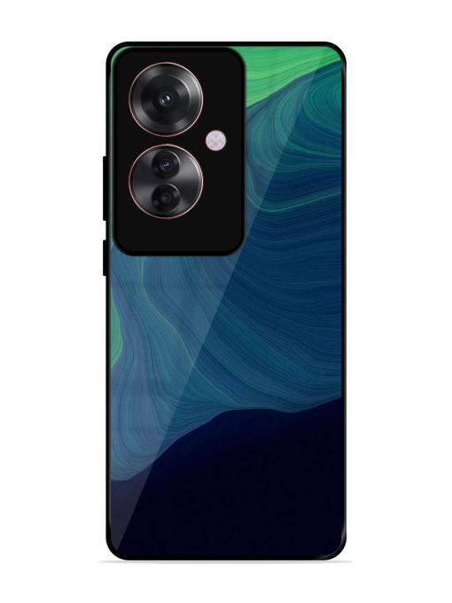 Oceanic Dreams Glossy Soft Edge Case for Oppo F25 Pro (5G) Chachhi