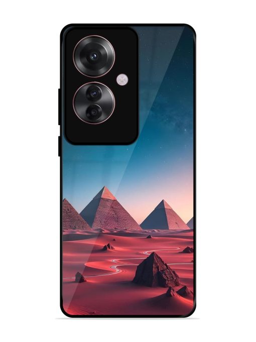 Ancient Wonders Sky Glossy Soft Edge Case for Oppo F25 Pro (5G) Chachhi