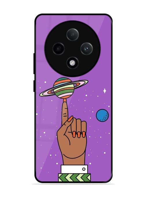 Spinning The Universe Glossy Soft Edge Case for Oppo F27 Pro Plus (5G)