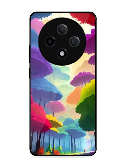 Rainbow Road Glossy Soft Edge Case for Oppo F27 Pro Plus (5G)