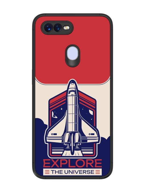 Cosmic Voyage Glossy Soft Edge Case for Oppo F9