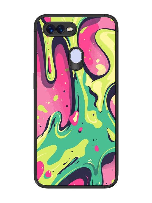 Gooey Grooves Glossy Soft Edge Case for Oppo F9