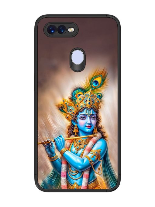 Divine Krishna Glossy Soft Edge Case for Oppo F9