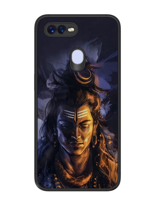 Lord Shiva Glossy Soft Edge Case for Oppo F9