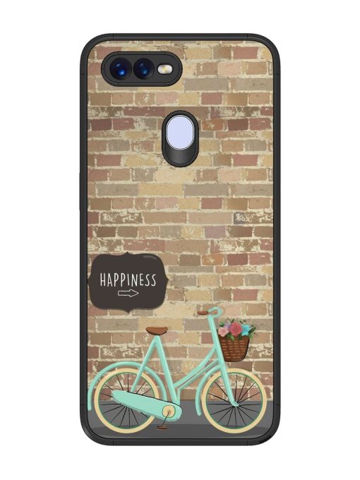 Pedaling Towards Happiness Glossy Soft Edge Case for Oppo F9