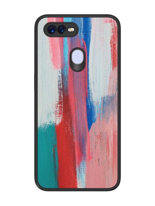 Colorful Chaos Glossy Soft Edge Case for Oppo F9