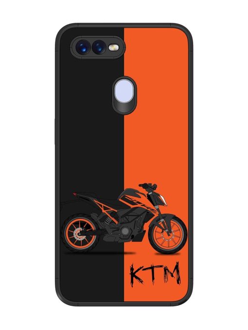 Orange Beast Glossy Soft Edge Case for Oppo F9