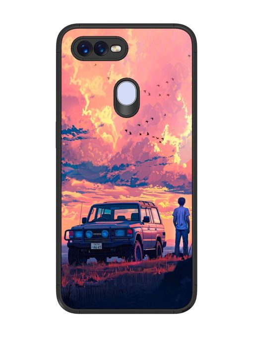 Solitude'S Horizon Glossy Soft Edge Case for Oppo F9 Pro Chachhi