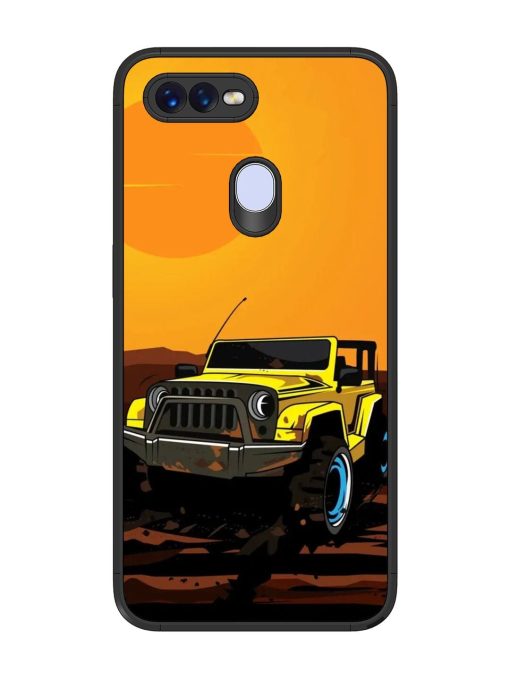 Sunset Cruise Glossy Soft Edge Case for Oppo F9 Pro Chachhi